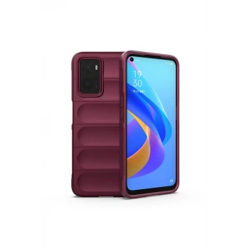 Newface Realme 9i 4G Kılıf Optimum Silikon - Bordo