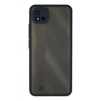 Newface Realme C11 2021 Kılıf Montreal Silikon Kapak - Lacivert