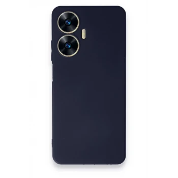 Newface Realme C55 Kılıf First Silikon - Lacivert