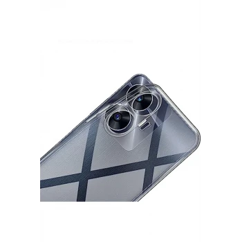Newface Realme C55 Kılıf Lüx Şeffaf Silikon