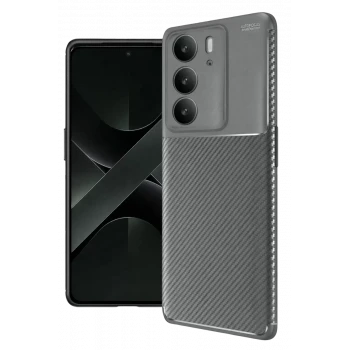 Newface Realme C75 4G Auto Focus Karbon Kapak - Gri