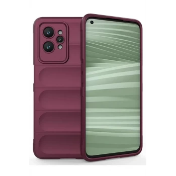 Newface Realme GT2 Pro 5G Kılıf Optimum Silikon - Bordo
