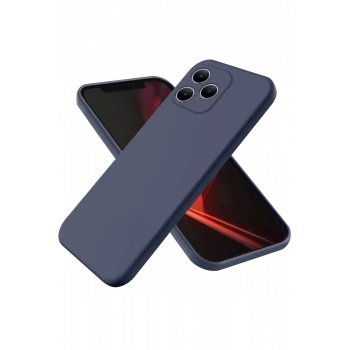 Newface Realme Note 50 4G Kılıf First Silikon - Lacivert