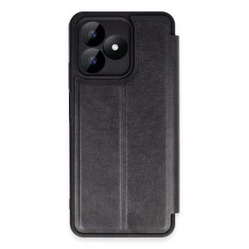 Newface Realme Note 50 4G Kılıf Flip Cover - Siyah