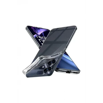 Newface Realme Note 60 Kılıf Lüx Şeffaf Silikon