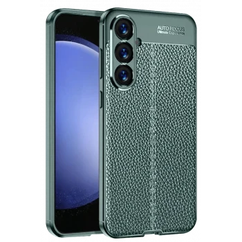 Newface Samsung A56 Kılıf Auto Focus Kapak - Koyu Yeşil
