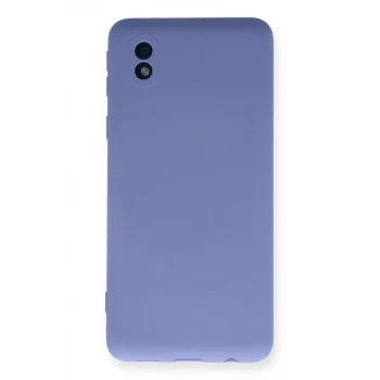 Newface Samsung Galaxy A01 Core Kılıf Nano içi Kadife Silikon - Lila