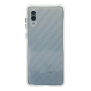 Newface Samsung Galaxy A02 Kılıf Miami Şeffaf Silikon - Şeffaf