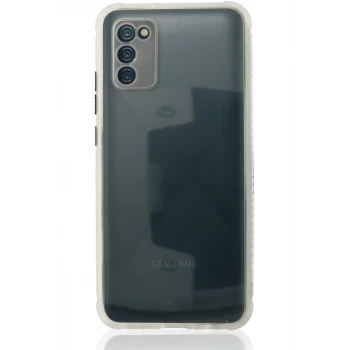 Newface Samsung Galaxy A02S Kılıf Miami Şeffaf Silikon - Şeffaf