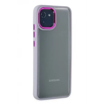 Newface Samsung Galaxy A03 Kılıf Dora Kapak - Lila