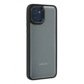 Newface Samsung Galaxy A03 Kılıf Dora Kapak - Siyah