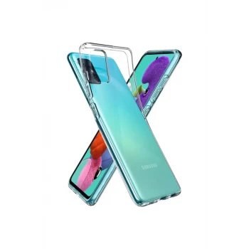 Newface Samsung Galaxy A03S Kılıf Lüx Şeffaf Silikon