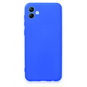 Newface Samsung Galaxy A04 Kılıf First Silikon - Mavi