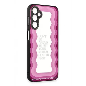 Newface Samsung Galaxy A04S Kılıf Mirror Desenli Kapak - Mirror - 11