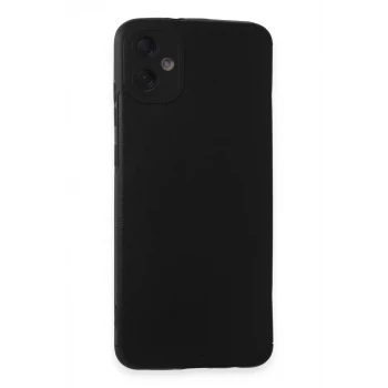 Newface Samsung Galaxy A05 Kılıf Loop Deri Silikon - Siyah