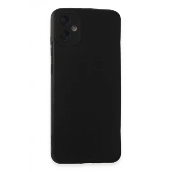 Newface Samsung Galaxy A05 Kılıf Loop Deri Silikon - Siyah