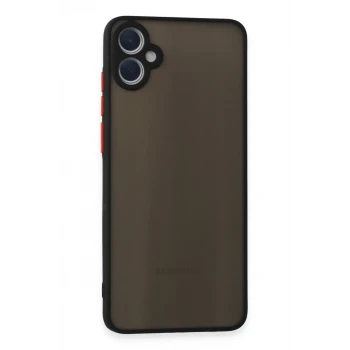 Newface Samsung Galaxy A05 Kılıf Montreal Silikon Kapak - Siyah