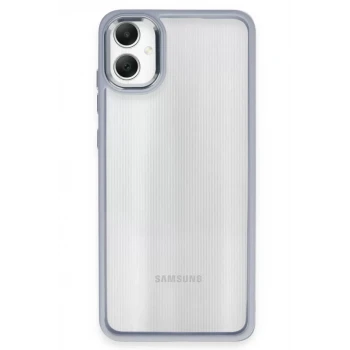 Newface Samsung Galaxy A05 Kılıf Power Silikon - Sierra Blue