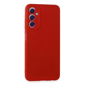 Newface Samsung Galaxy A05S Kılıf First Silikon - Kırmızı