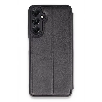 Newface Samsung Galaxy A05S Kılıf Flip Cover - Siyah