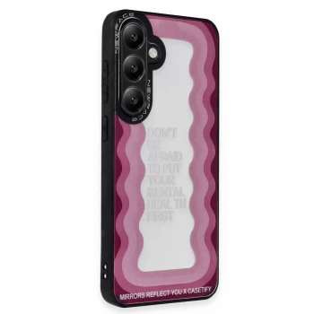 Newface Samsung Galaxy A05S Kılıf Mirror Desenli Kapak - Mirror - 11