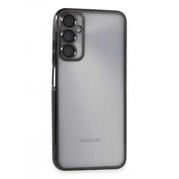 Newface Samsung Galaxy A05S Kılıf Razer Lensli Silikon - Siyah