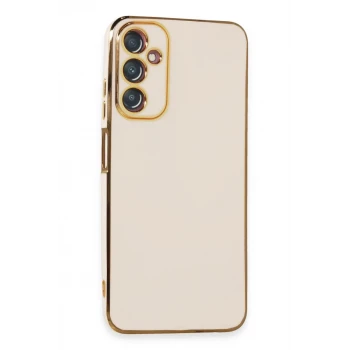 Newface Samsung Galaxy A05S Kılıf Volet Silikon - Beyaz