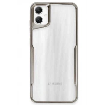Newface Samsung Galaxy A06 Kılıf Boyi Silikon Kapak - Titan Gri