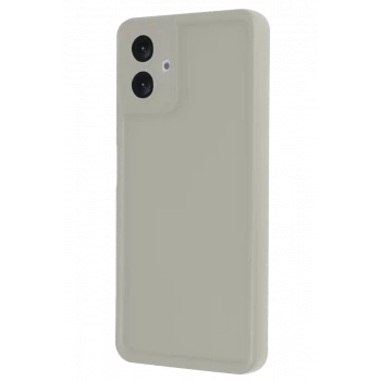 Newface Samsung Galaxy A06 Kılıf Viera Silikon - Krem