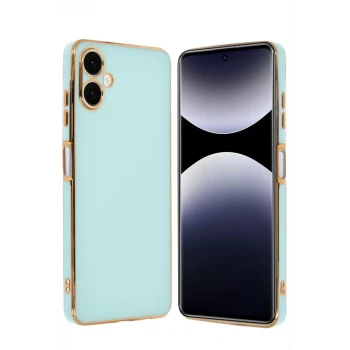 Newface Samsung Galaxy A06 Kılıf Volet Silikon - Açık Yeşil