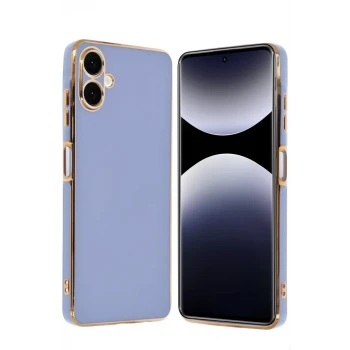 Newface Samsung Galaxy A06 Kılıf Volet Silikon - Mavi