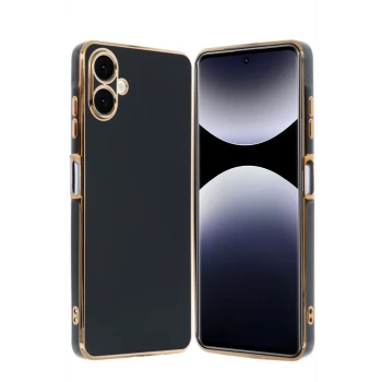 Newface Samsung Galaxy A06 Kılıf Volet Silikon - Siyah