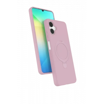 Newface Samsung Galaxy A06 Regal Magsafe Standlı Kapak - Açık Pembe