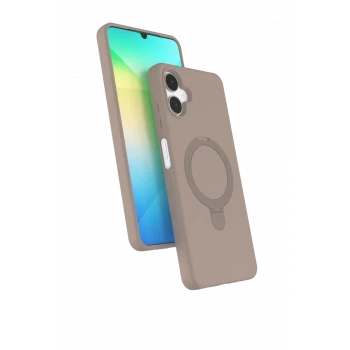 Newface Samsung Galaxy A06 Regal Magsafe Standlı Kapak - Çöl Titanyum