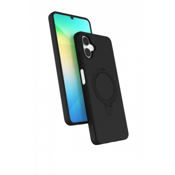 Newface Samsung Galaxy A06 Regal Magsafe Standlı Kapak - Siyah