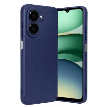 Newface Samsung Galaxy A07 4G Auto Focus Karbon Kapak - Lacivert