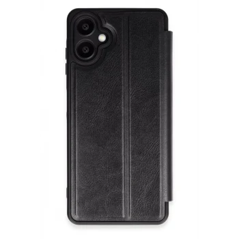 Newface Samsung Galaxy A07 4G Flip Cover - Siyah