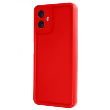 Newface Samsung Galaxy A07 4G Viera Silikon - Kırmızı