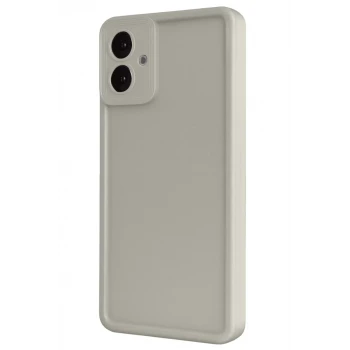 Newface Samsung Galaxy A07 4G Viera Silikon - Krem