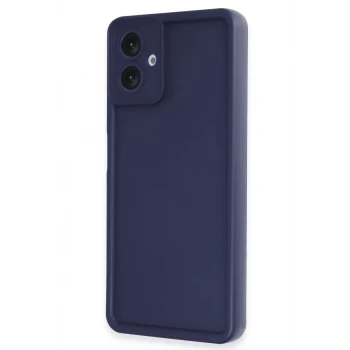 Newface Samsung Galaxy A07 4G Viera Silikon - Lacivert