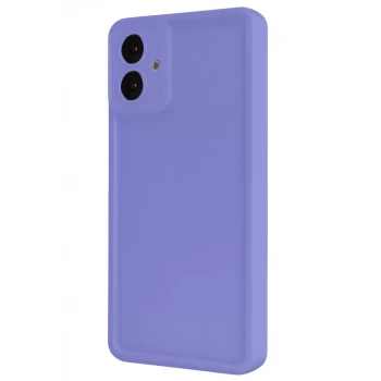 Newface Samsung Galaxy A07 4G Viera Silikon - Lila