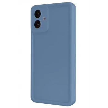 Newface Samsung Galaxy A07 4G Viera Silikon - Mavi