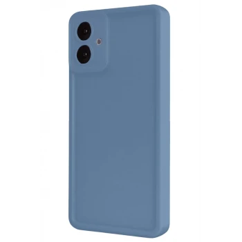 Newface Samsung Galaxy A07 4G Viera Silikon - Mavi