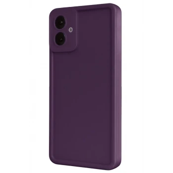 Newface Samsung Galaxy A07 4G Viera Silikon - Mürdüm