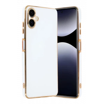 Newface Samsung Galaxy A07 4G Volet Silikon - Beyaz