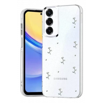 Newface Samsung Galaxy A14 4G Fiyonk Desenli Kapak - Desen 4