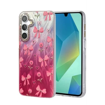 Newface Samsung Galaxy A14 4G Kılıf Blade Aynalı Desenli Kapak - Desen 3
