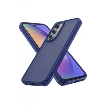 Newface Samsung Galaxy A14 4G Kılıf Elegant Kapak - Lacivert
