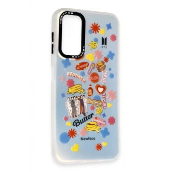 Newface Samsung Galaxy A14 4G Kılıf Estoril Desenli Kapak - Estoril - 16