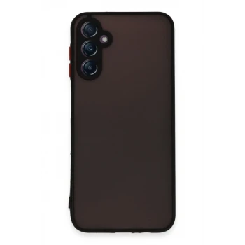 Newface Samsung Galaxy A14 4G Kılıf Montreal Silikon Kapak - Siyah